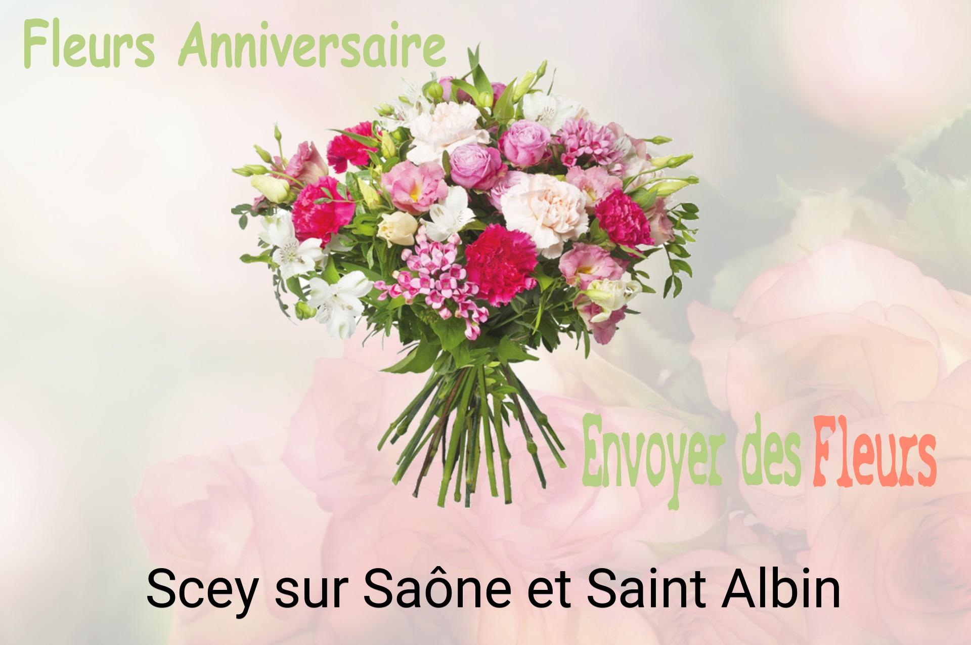 Bouquet de fleurs d’anniversaire livré à Scey-sur-Saône-et-Saint-Albin